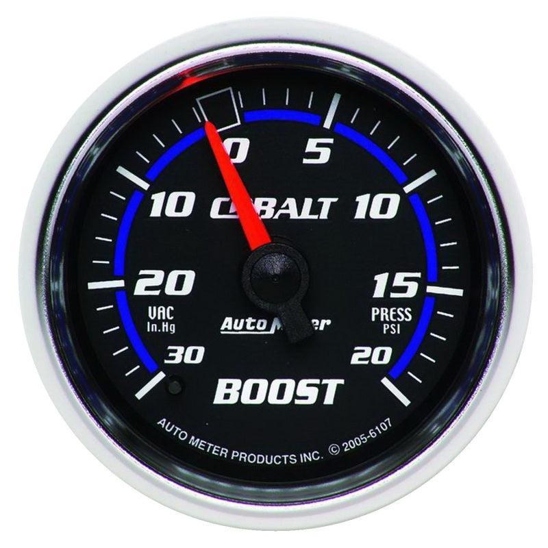 Autometer Cobalt 52mm 20psi mechanical Boost Gauge AutoMeter Gauges  AXOPROS
