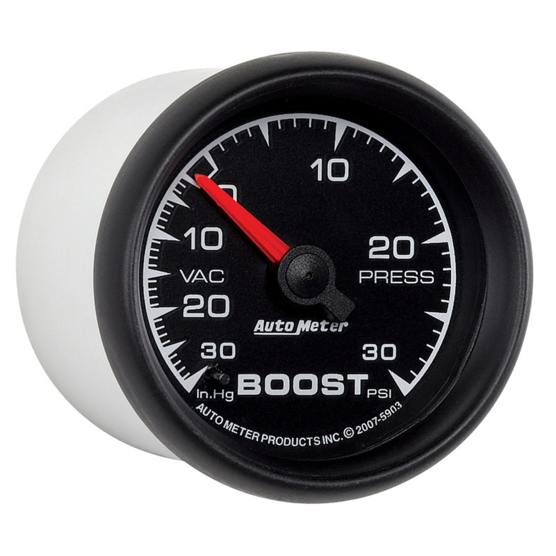 Autometer ES 52mm Boost/Vacuum Gauge AutoMeter Gauges  AXOPROS