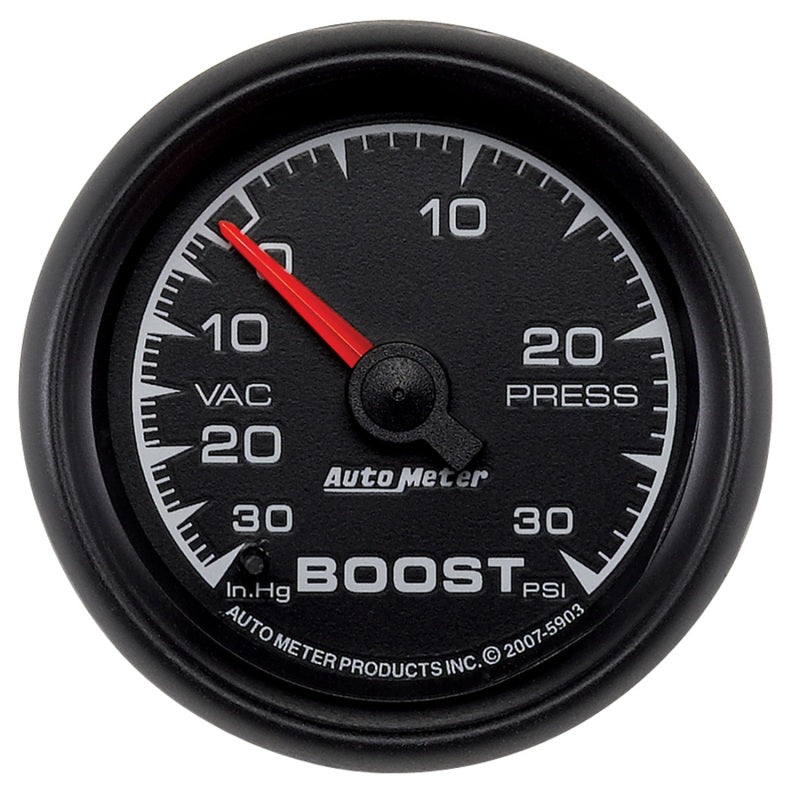 Autometer ES 52mm Boost/Vacuum Gauge AutoMeter Gauges  AXOPROS