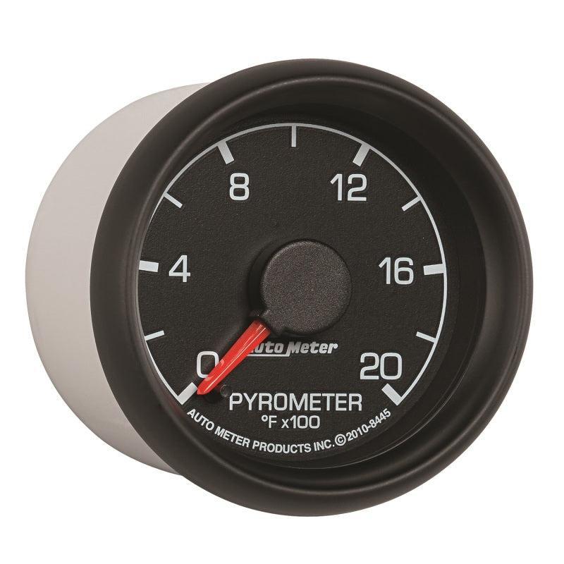 Autometer Factory Match Ford 52.4mm Full Sweep Electronic 0-2000 Deg F EGT/Pyrometer Gauge AutoMeter Gauges  AXOPROS