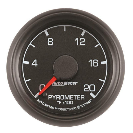 Autometer Factory Match Ford 52.4mm Full Sweep Electronic 0-2000 Deg F EGT/Pyrometer Gauge AutoMeter Gauges  AXOPROS