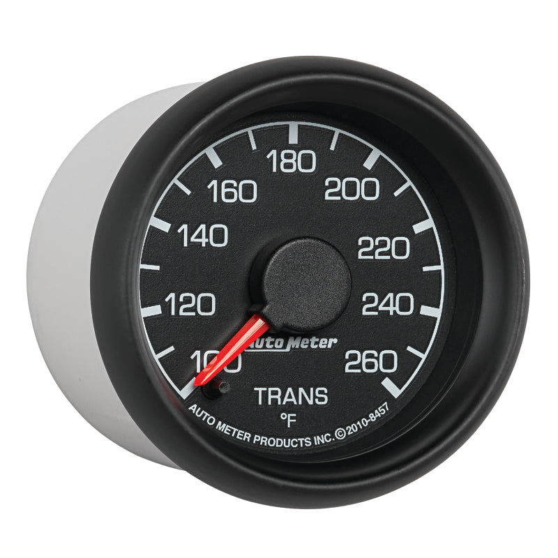 Autometer Factory Match Ford 52.4mm Full Sweep Electronic 100-260 Deg F Transmission Temp Gauge AutoMeter Gauges  AXOPROS