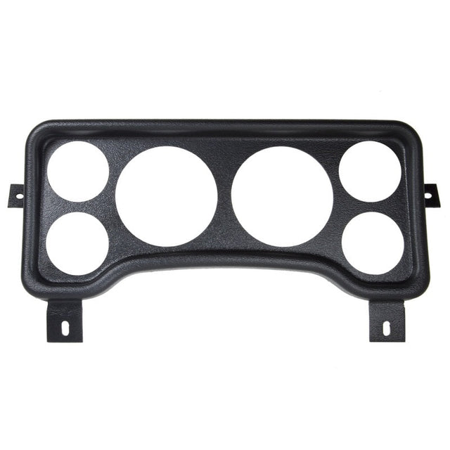 Autometer Jeep TJ/XJ Direct Fit Dash Panel 6 Gauge 3 3/8in x2 / 2 1/16in x4 AutoMeter Gauge Pods  AXOPROS