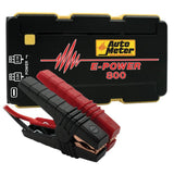 Autometer Jump Starter 12V Emergency Battery Pack 800A Peak/2220 MAH AutoMeter Battery Chargers  AXOPROS