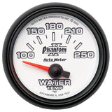 Autometer Phantom II 52.4mm SSE 100-250 Deg F Water Temperature Gauge AutoMeter Gauges  AXOPROS