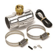 Autometer Radiator Hose Adapter 1.5in, 0.375in NPTF Female, Aluminum AutoMeter Gauges  AXOPROS