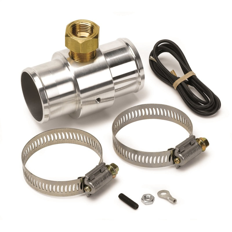 Autometer Radiator Hose Adapter 1.5in, 0.375in NPTF Female, Aluminum AutoMeter Gauges  AXOPROS