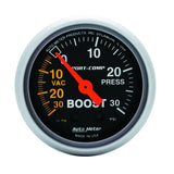 Autometer Sport-Comp 52mm 30 PSI Mechanical Boost Gauge AutoMeter Gauges  AXOPROS