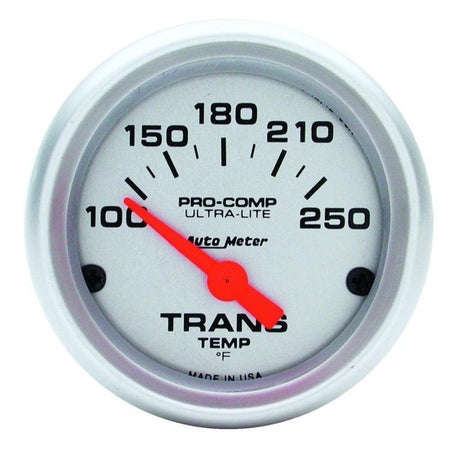 Autometer Ultra-Lite 52mm  100-250 Degree F Mechanical Transmission Temperature Gauge AutoMeter Gauges  AXOPROS