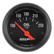 Autometer Z-Series 52mm 100-250 Degrees F. SSE Oil Temp Gauge AutoMeter Gauges  AXOPROS