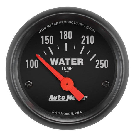 Autometer Z-Series 52mm 100-250 Degrees F. SSE Water Temp Gauge AutoMeter Gauges  AXOPROS