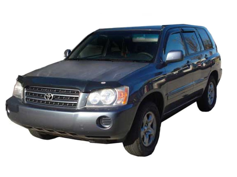 AVS 01-07 Toyota Highlander Ventvisor Outside Mount Window Deflectors 4pc - Smoke AVS Wind Deflectors  AXOPROS