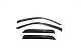 AVS 01-12 Ford Escape Ventvisor Outside Mount Window Deflectors 4pc - Smoke AVS Wind Deflectors  AXOPROS