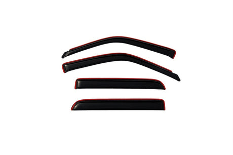 AVS 02-03 Lincoln Blackwood Ventvisor In-Channel Front & Rear Window Deflectors 4pc - Smoke AVS Wind Deflectors  AXOPROS