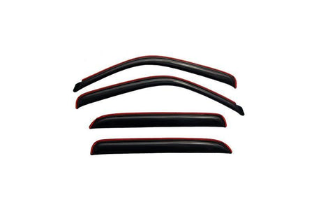 AVS 02-06 Cadillac Escalade EXT Ventvisor In-Channel Front & Rear Window Deflectors 4pc - Smoke AVS Wind Deflectors  AXOPROS