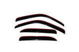 AVS 02-06 Cadillac Escalade Ventvisor In-Channel Front & Rear Window Deflectors 4pc - Smoke AVS Wind Deflectors  AXOPROS