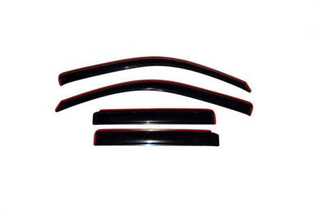 AVS 02-06 Chevy Trailblazer EXT Ventvisor In-Channel Front & Rear Window Deflectors 4pc - Smoke AVS Wind Deflectors  AXOPROS
