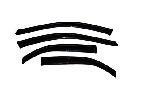 AVS 02-06 Toyota Camry Ventvisor Outside Mount Window Deflectors 4pc - Smoke AVS Wind Deflectors  AXOPROS
