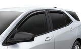 AVS 02-07 Jeep Liberty Ventvisor In-Channel Front & Rear Window Deflectors 4pc - Smoke AVS Wind Deflectors  AXOPROS
