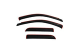 AVS 02-08 Dodge RAM 1500 Quad Cab Ventvisor In-Channel Front & Rear Window Deflectors 4pc - Smoke AVS Wind Deflectors  AXOPROS