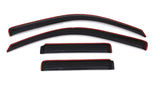 AVS 02-09 Chevy Trailblazer Ventvisor In-Channel Front & Rear Window Deflectors 4pc - Smoke AVS Wind Deflectors  AXOPROS