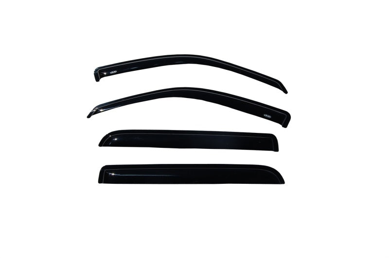 AVS 02-10 Ford Explorer (4 Door) Ventvisor Outside Mount Window Deflectors 4pc - Smoke AVS Wind Deflectors  AXOPROS