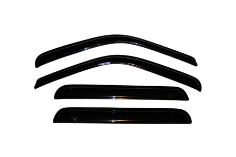 AVS 03-05 Ford Excursion Ventvisor Outside Mount Window Deflectors 4pc - Smoke AVS Wind Deflectors  AXOPROS