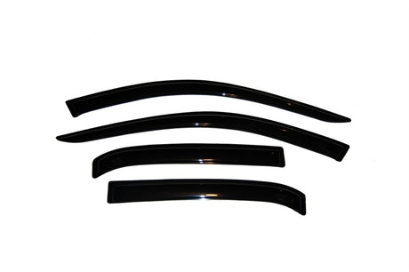 AVS 03-07 Honda Accord Ventvisor Outside Mount Window Deflectors 4pc - Smoke AVS Wind Deflectors  AXOPROS