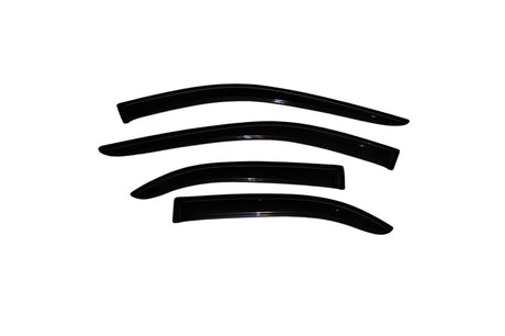 AVS 03-07 Kia Sorento Ventvisor Outside Mount Window Deflectors 4pc - Smoke AVS Wind Deflectors  AXOPROS