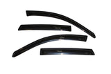 AVS 03-08 Pontiac Vibe Ventvisor Outside Mount Window Deflectors 4pc - Smoke AVS Wind Deflectors  AXOPROS