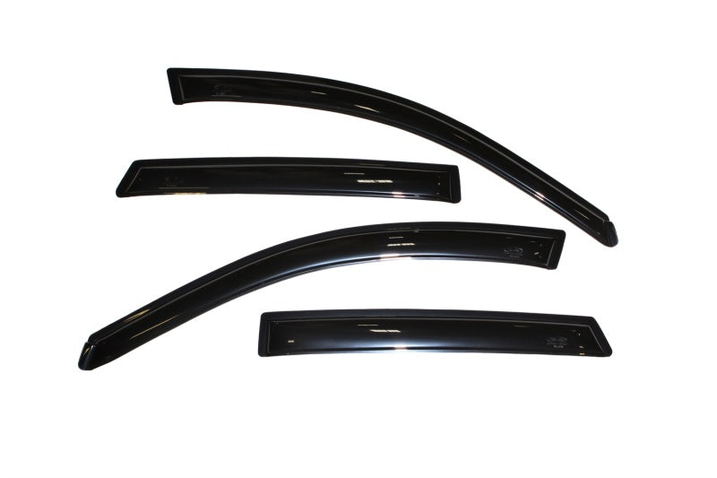 AVS 03-08 Pontiac Vibe Ventvisor Outside Mount Window Deflectors 4pc - Smoke AVS Wind Deflectors  AXOPROS