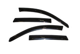 AVS 03-08 Pontiac Vibe Ventvisor Outside Mount Window Deflectors 4pc - Smoke AVS Wind Deflectors  AXOPROS
