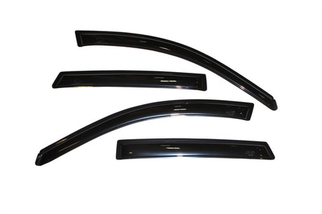 AVS 03-08 Pontiac Vibe Ventvisor Outside Mount Window Deflectors 4pc - Smoke AVS Wind Deflectors  AXOPROS