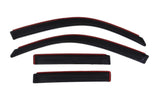 AVS 03-09 Toyota 4Runner Ventvisor In-Channel Front & Rear Window Deflectors 4pc - Smoke AVS Wind Deflectors  AXOPROS