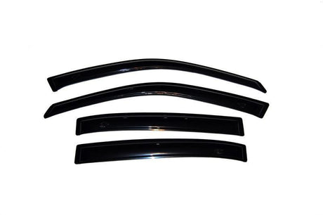 AVS 04-07 Chevy Malibu Ventvisor Outside Mount Window Deflectors 4pc - Smoke AVS Wind Deflectors  AXOPROS