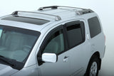 AVS 04-15 Nissan Armada Ventvisor Outside Mount Window Deflectors 4pc - Smoke AVS Wind Deflectors  AXOPROS