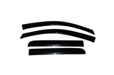 AVS 04-15 Nissan Titan Crew Cab Ventvisor Outside Mount Window Deflectors 4pc - Smoke AVS Wind Deflectors  AXOPROS