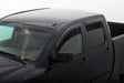 AVS 04-15 Nissan Titan Crew Cab Ventvisor Outside Mount Window Deflectors 4pc - Smoke AVS Wind Deflectors  AXOPROS