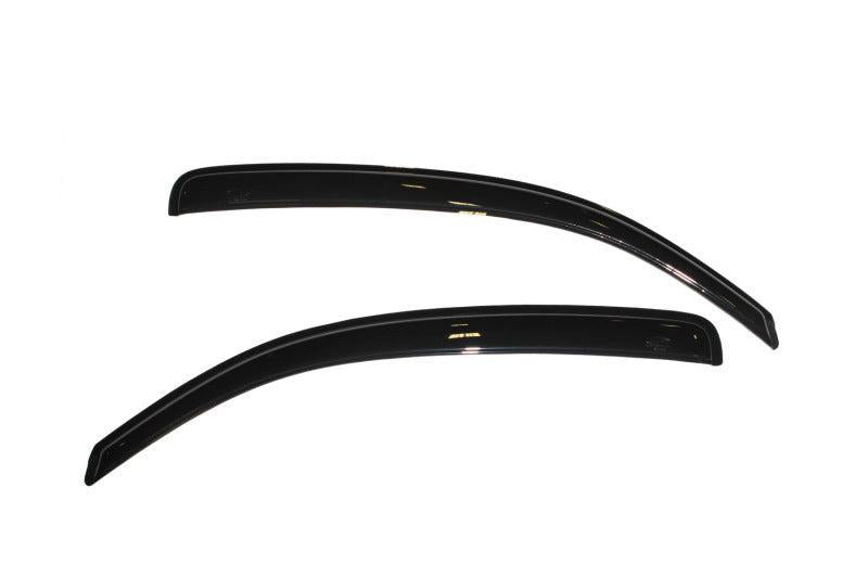 AVS 05-15 Toyota Tacoma Standard Cab Ventvisor Outside Mount Window Deflectors 2pc - Smoke AVS Wind Deflectors  AXOPROS