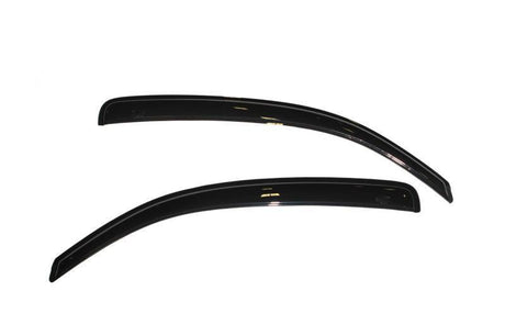 AVS 05-15 Toyota Tacoma Standard Cab Ventvisor Outside Mount Window Deflectors 2pc - Smoke AVS Wind Deflectors  AXOPROS