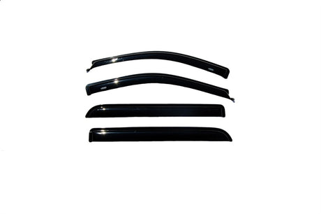 AVS 06-08 Lincoln Mark LT Ventvisor Outside Mount Window Deflectors 4pc - Smoke AVS Wind Deflectors  AXOPROS