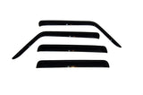 AVS 06-10 Jeep Commander Ventvisor Outside Mount Window Deflectors 4pc - Smoke AVS Wind Deflectors  AXOPROS