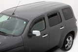 AVS 06-11 Chevy HHR Ventvisor Outside Mount Window Deflectors 4pc - Smoke AVS Wind Deflectors  AXOPROS