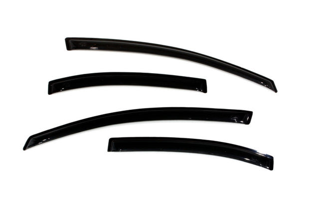 AVS 06-11 Honda Civic Ventvisor Outside Mount Window Deflectors 4pc - Smoke AVS Wind Deflectors  AXOPROS