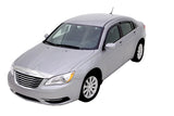 AVS 07-10 Chrysler Sebring Ventvisor Outside Mount Window Deflectors 4pc - Smoke AVS Wind Deflectors  AXOPROS