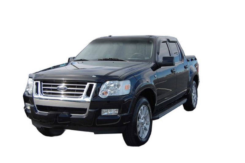 AVS 07-10 Ford Explorer Sport Trac Ventvisor Outside Mount Window Deflectors 4pc - Smoke AVS Wind Deflectors  AXOPROS