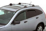 AVS 07-11 Honda CR-V Ventvisor In-Channel Front & Rear Window Deflectors 4pc - Smoke AVS Wind Deflectors  AXOPROS