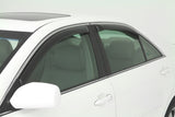 AVS 07-11 Toyota Camry Ventvisor In-Channel Front & Rear Window Deflectors 4pc - Smoke AVS Wind Deflectors  AXOPROS