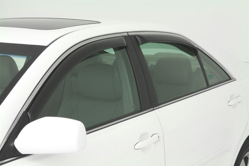 AVS 07-11 Toyota Camry Ventvisor In-Channel Front & Rear Window Deflectors 4pc - Smoke AVS Wind Deflectors  AXOPROS