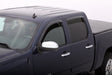 AVS 07-13 Chevy Silverado 1500 Ext. Cab Ventvisor Outside Mount Window Deflectors 4pc - Smoke AVS Wind Deflectors  AXOPROS